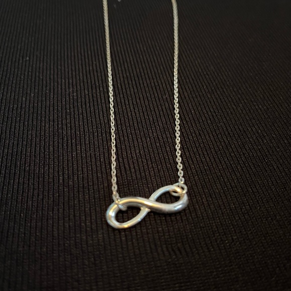 Silver Infinity Necklace - Picture 2 of 4